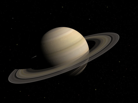 3d render of the planet Saturn