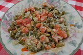 Macedonian salad  Buffet meal