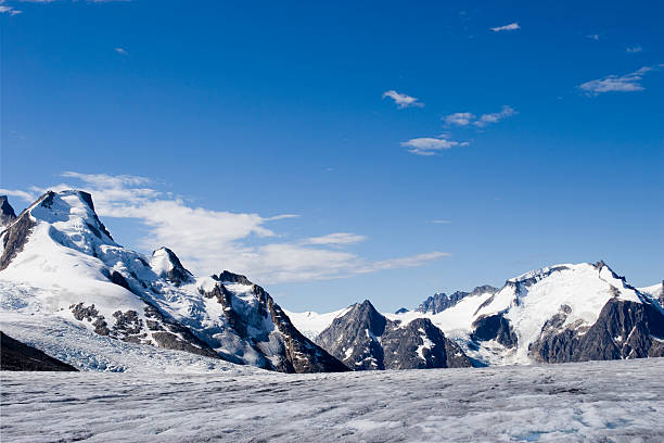 Alaska Glacier. Rocky Mountains stock photo