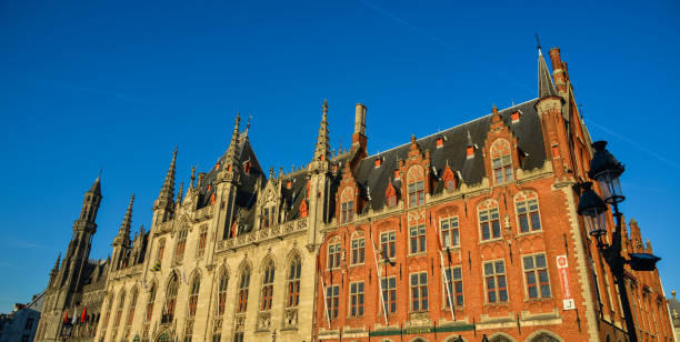 istock Old buildings in Bruges, Belgium 1467221061