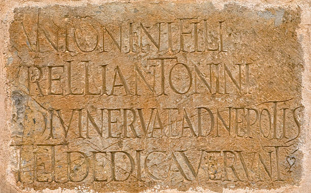 istock Latin Roman inscription 146722107