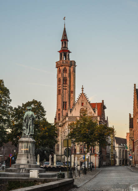 istock Old buildings in Bruges, Belgium 1467222158