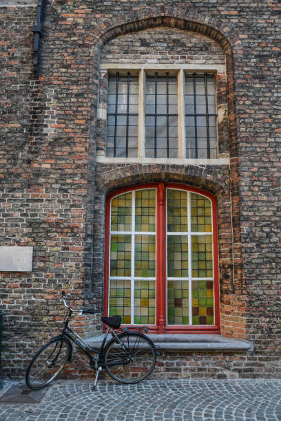 istock Old buildings in Bruges, Belgium 1467222459