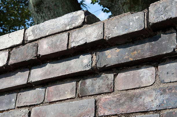 old brick wall stock photo