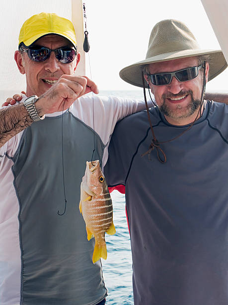 Fishermen stock photo