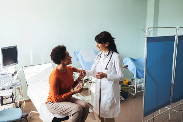 istock Concept of consulting between doctor and patient 1467240785