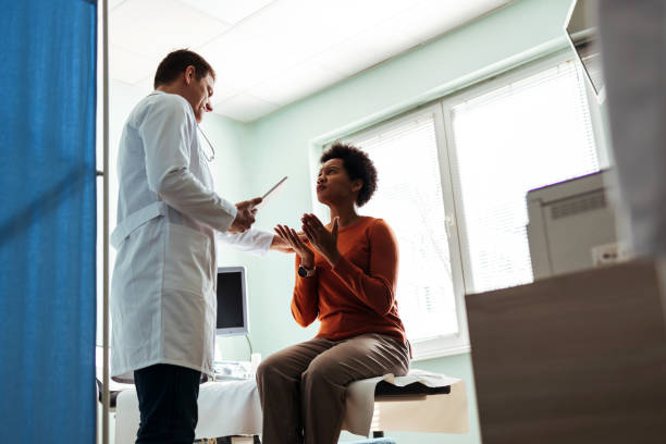 istock Doctor Treating Female Patient Suffering With Depression 1467240870