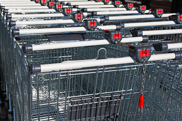 istock Shopping trolleys 146724394