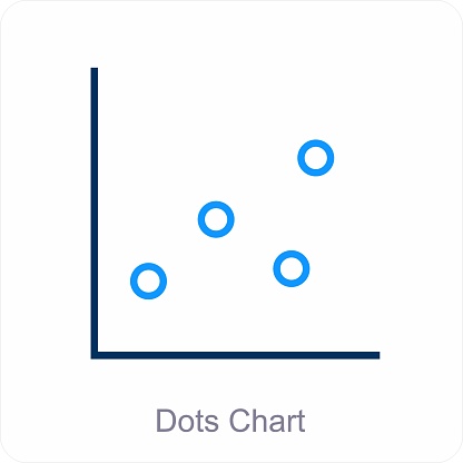 Dots Chart Stock Illustration - Download Image Now - Chart, Concepts ...
