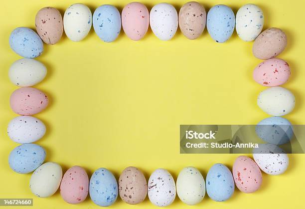 Moldura De Páscoa - Fotografias de stock e mais imagens de Comida Doce - Comida Doce, Cores, Doce