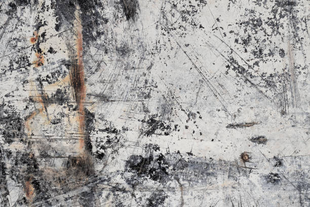 istock Grungy scratched texture with white mineral material 1467248324