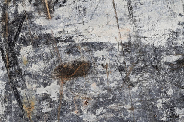 istock Grungy scratched texture with white mineral material 1467248336