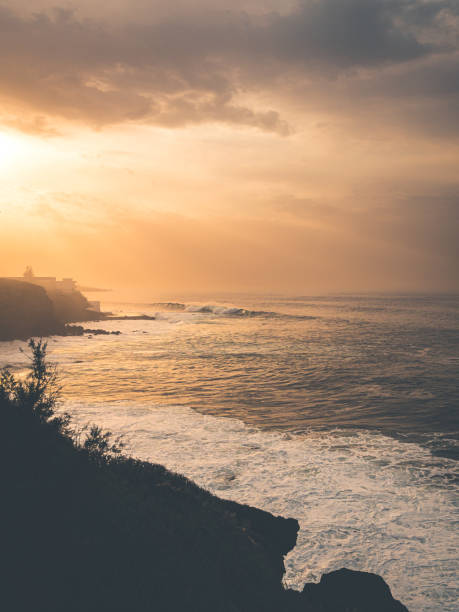istock Sunset on the coast of Bajamar 1467251792