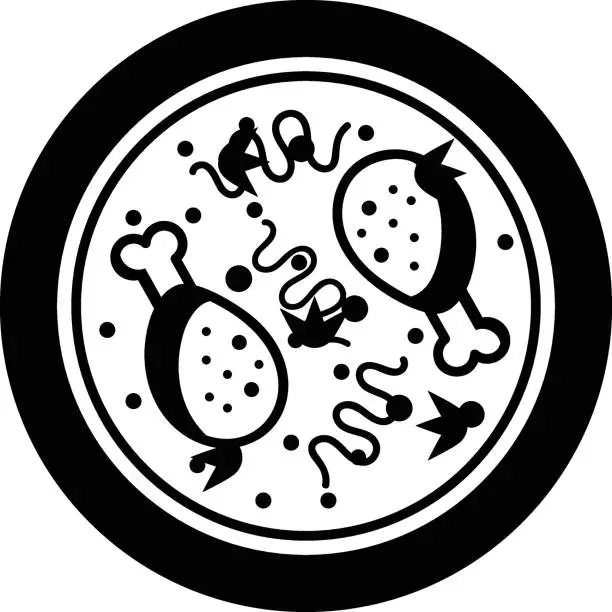Vector illustration of hai coconut soup vector outline icon design, Asian Cuisines symbol, Most Popular Dishes Sign, Street Foods stock illustration, Tom kha gai Concept