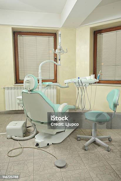 Ufficio Del Dentista - Fotografie stock e altre immagini di Accudire - Accudire, Ambientazione interna, Ambulatorio dentistico