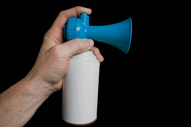 Airhorn stock photo