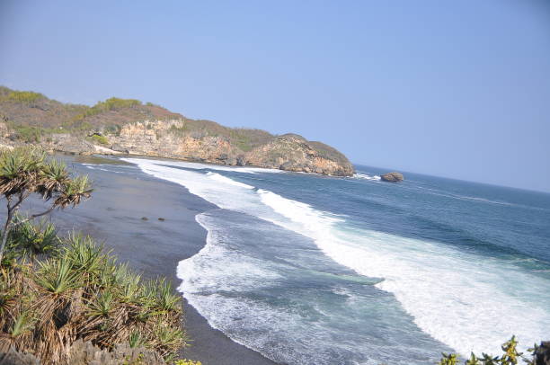 istock beach view from the top of the hill 1467268719