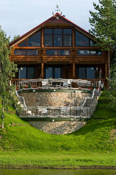 istock Wooden house 146727078
