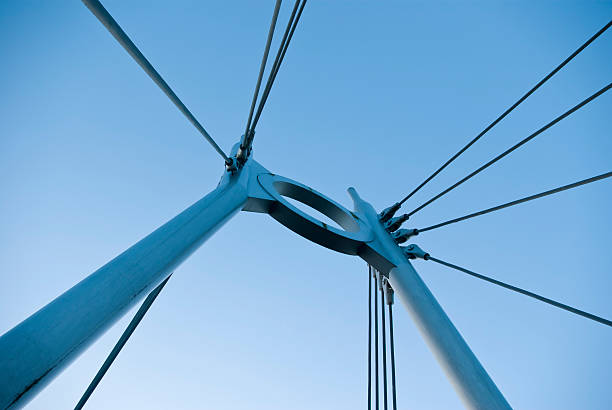 istock Suspension bridge detail 146727142