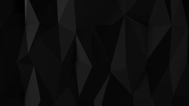 istock Abstract black background with triangles.dark texture design.Paper geometric background.3D rendering,illustration 1467272078