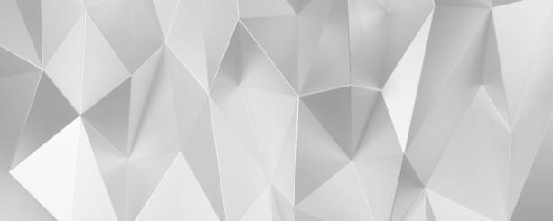 istock Abstract white background with triangles.white texture design.gray paper geometric background.3D rendering,illustration 1467272107