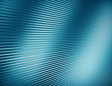 Blue Background Wavy chrome colored surface background