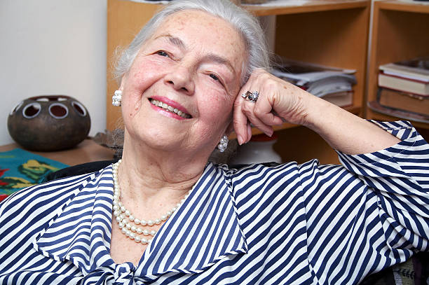istock Elegant grandmother 146727818