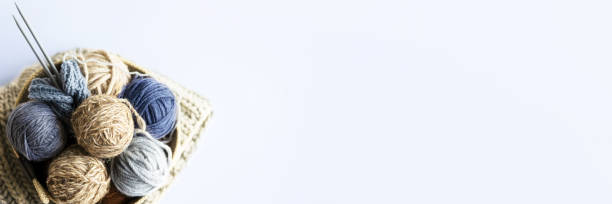 istock Balls of thread for knitting 1467280323