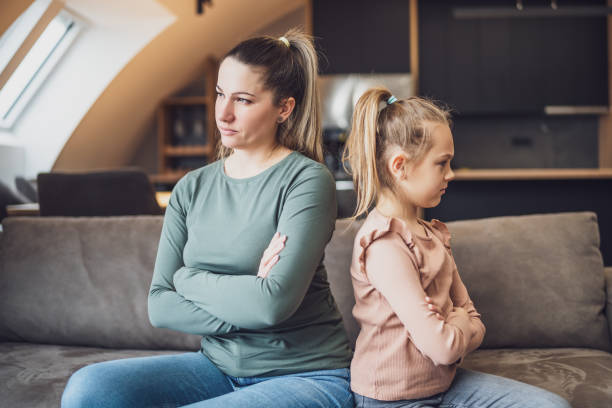 istock Child and parent conflict 1467283302