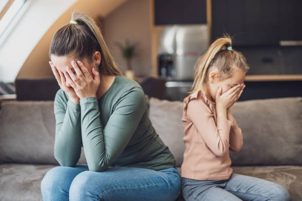 istock Child and parent conflict 1467283309