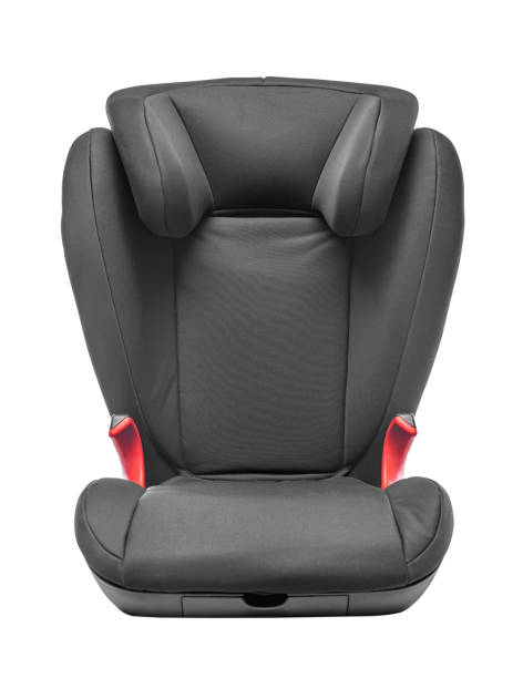istock Baby car seat on a white background. 1467284600