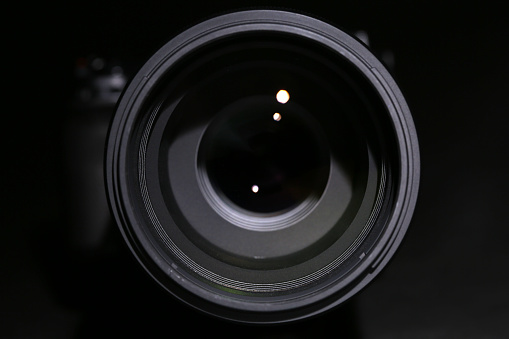Lens of a camera