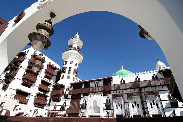 Architecture in Jeddah stock photo