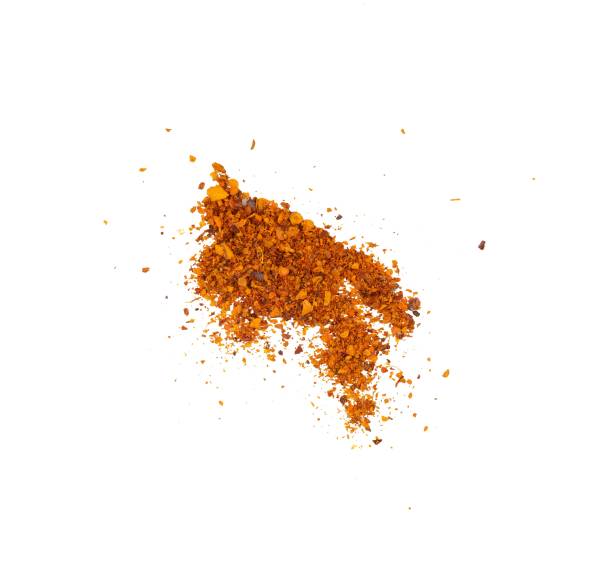 istock Top view of chili powder isolated 1467288355