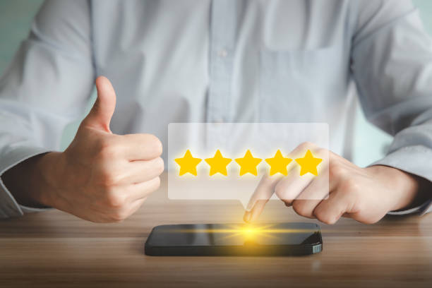 istock Customer service review and feedback concept. 1467294642