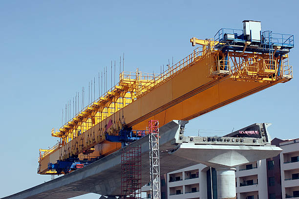 istock The Dubai metro being constructed  146730142