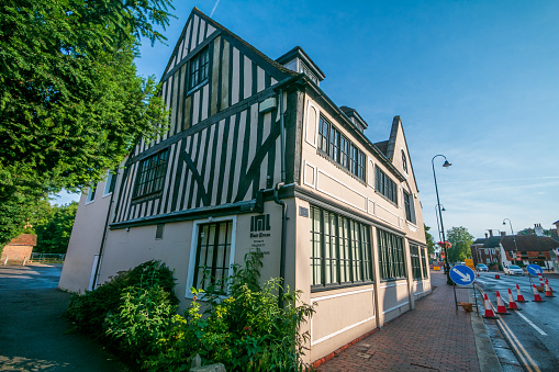 Commercial premises known as Blair House on Tonbridge High Street in Kent, England. This was the home of Jane Austen’s great uncle, Thomas.