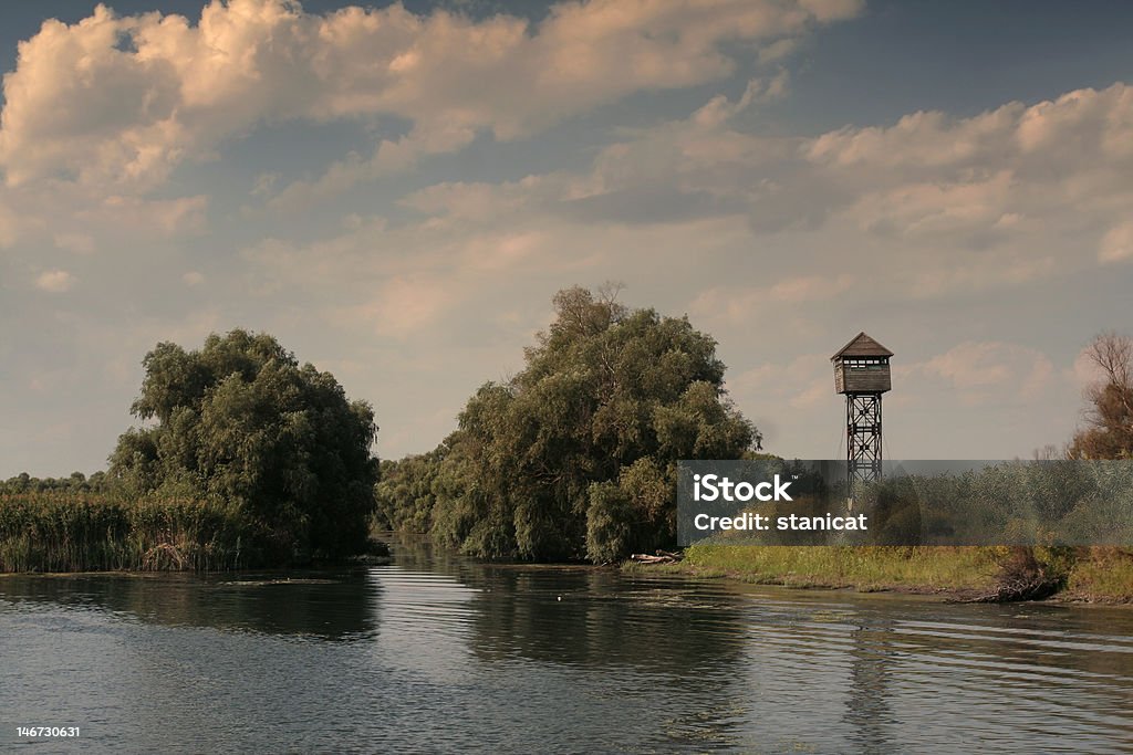 Paisagem de Delta do Danúbio - Royalty-free Ao Ar Livre Foto de stock