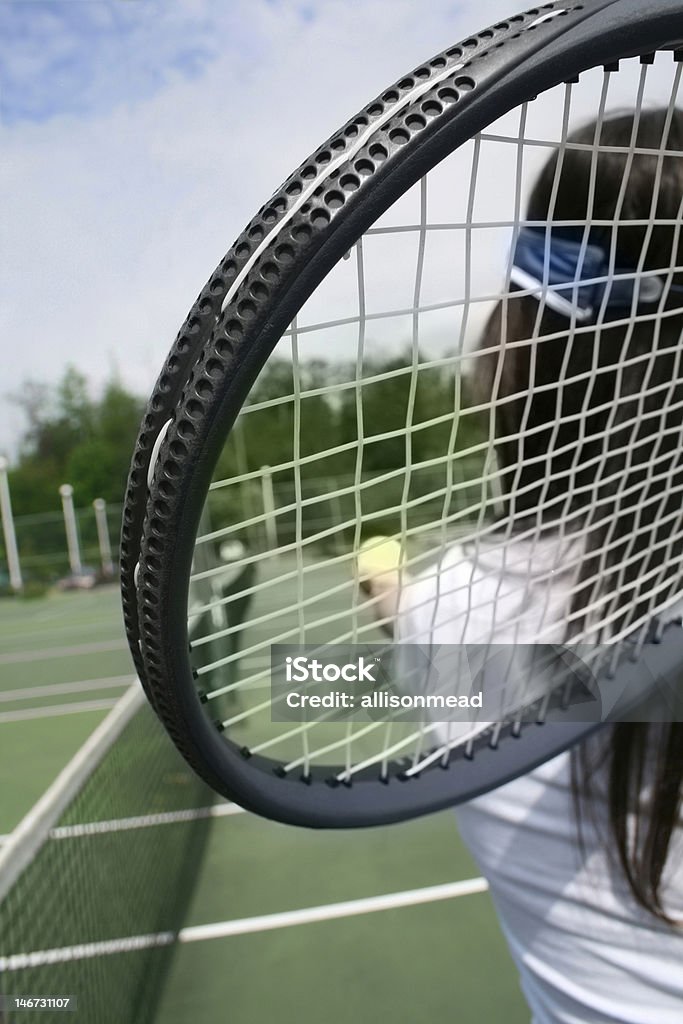 Servir de Tennis - Photo de Activité libre de droits