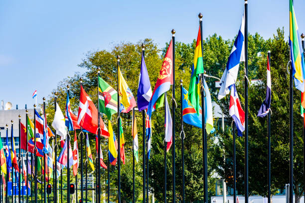 istock International Flags in the Hague 1467311557