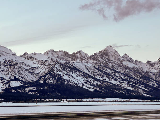 istock Snowy mountains in Jackson Hole, WY 1467314715