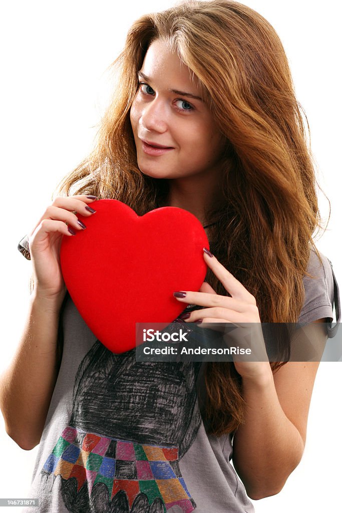 Valentine's Day international day of falling in love Adolescence Stock Photo