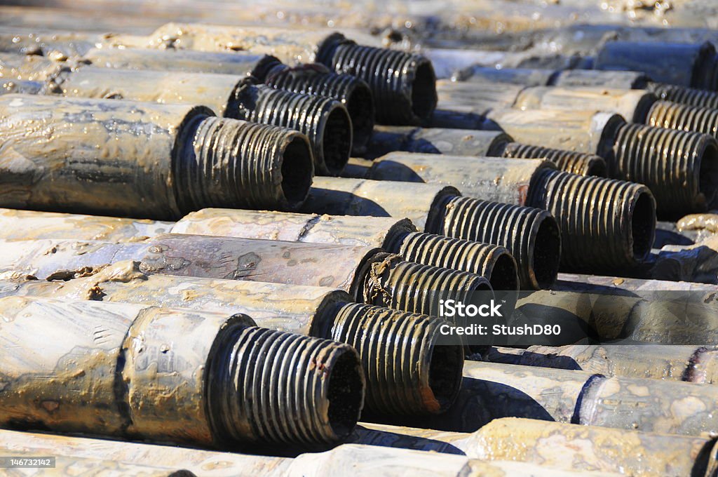 Drill Duschstange - Lizenzfrei Baugewerbe Stock-Foto