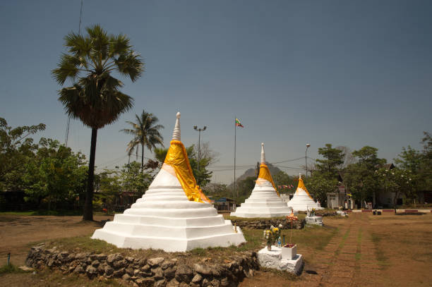 istock Three Pagodas Pass or trade relief point, Three Pagodas Border Pass It is a temporary crossing point for tourism. 1467325875