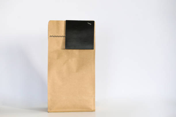 No More Plastic Waste, Recycled Paper Bag, Renewable And Sustainability, Takeaway