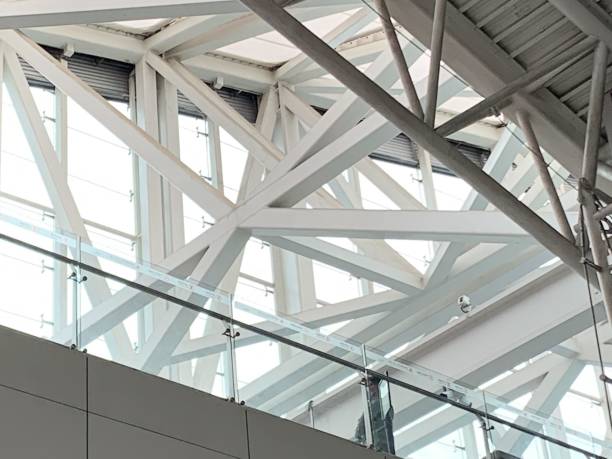 istock Guangzhou airport architecture modern design 1467331111