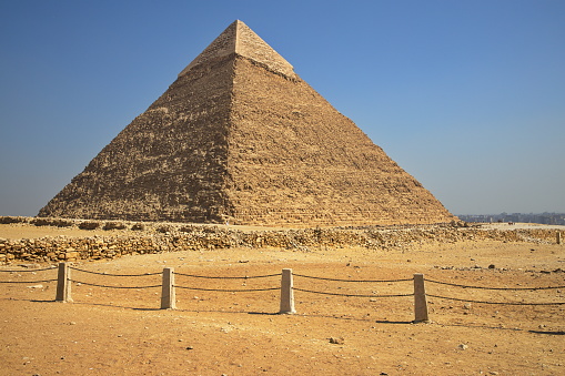 Pyramid, Stone Material, Egypt, Cairo, The Sphinx