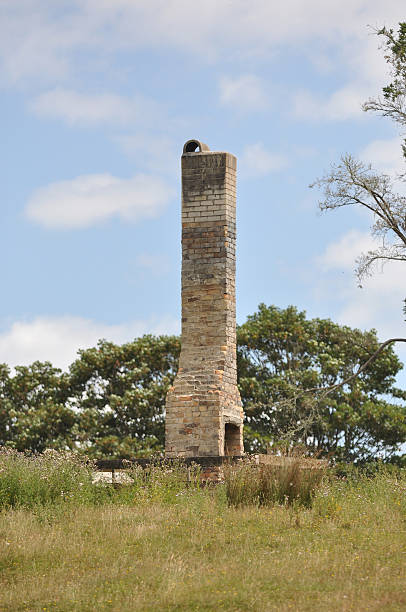 Chimney stack stock photo