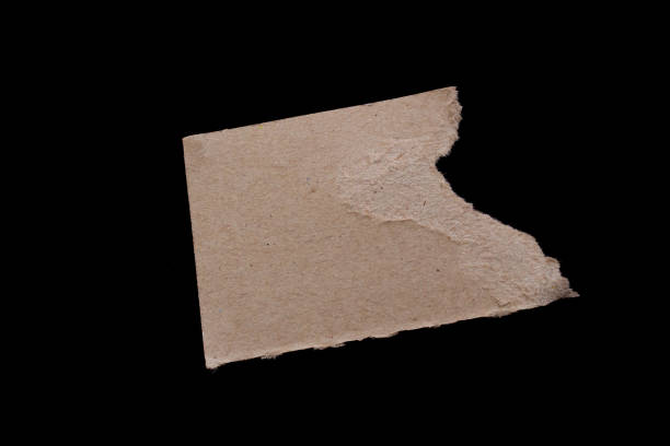 istock Ripped paper on black background 1467347657