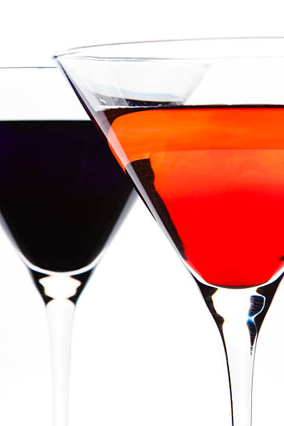 High Key Martini stock photo